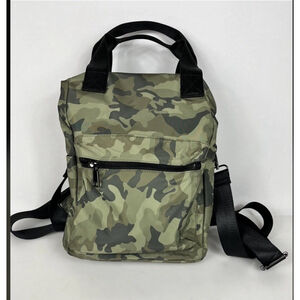 Urban Expressions Camo Laptop Backpack/Shoulder Bag Purse Nylon Travel Hiking
